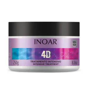 Máscara de Tratamiento Intensivo Inoar 4D 250 ml