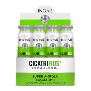 Cicatrifios Ampolla Instantanea Post Alisado Caja 12 unidades de 45 ml Inoar